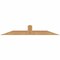 Ekena Millwork Portland Smooth Timber Gable Bracket, Western Red Cedar, 48"W x 8"H x 1 1/2"D x 3 1/2"F, 4/12 Pitch GBW048X08X0204POR00SWR - alternate 1